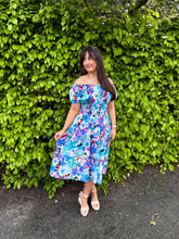 The Taylor - Teal Tie Dye Print